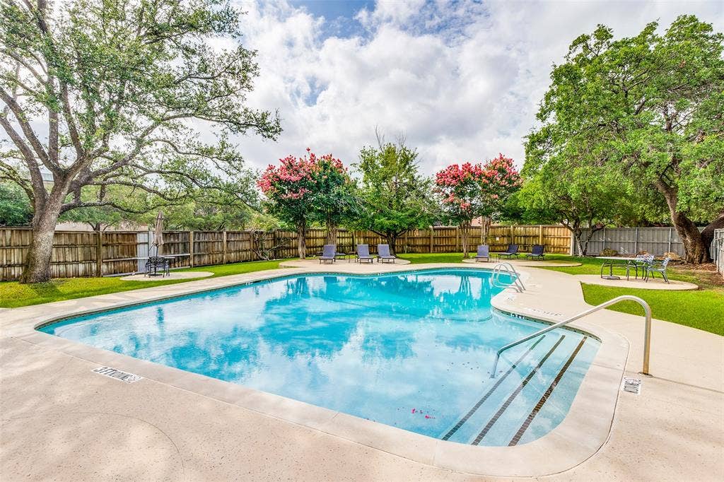 7526 W Northwest Highway, #5, Dallas, TX 75225 Community pool is steps away from this property.