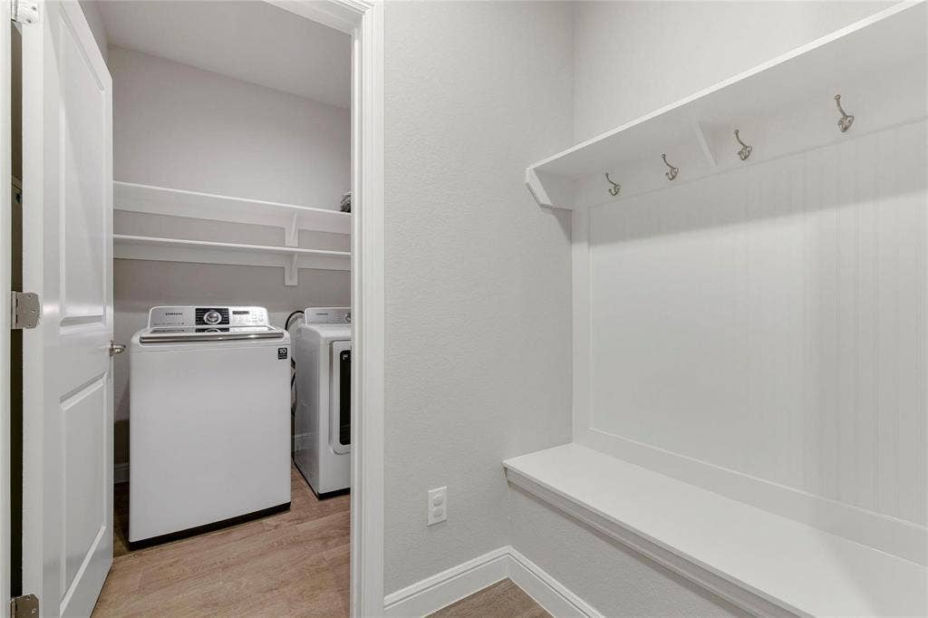 821 Shepperton Way, Fort Worth, TX 76247 No Washer and dryer. It is just for pic