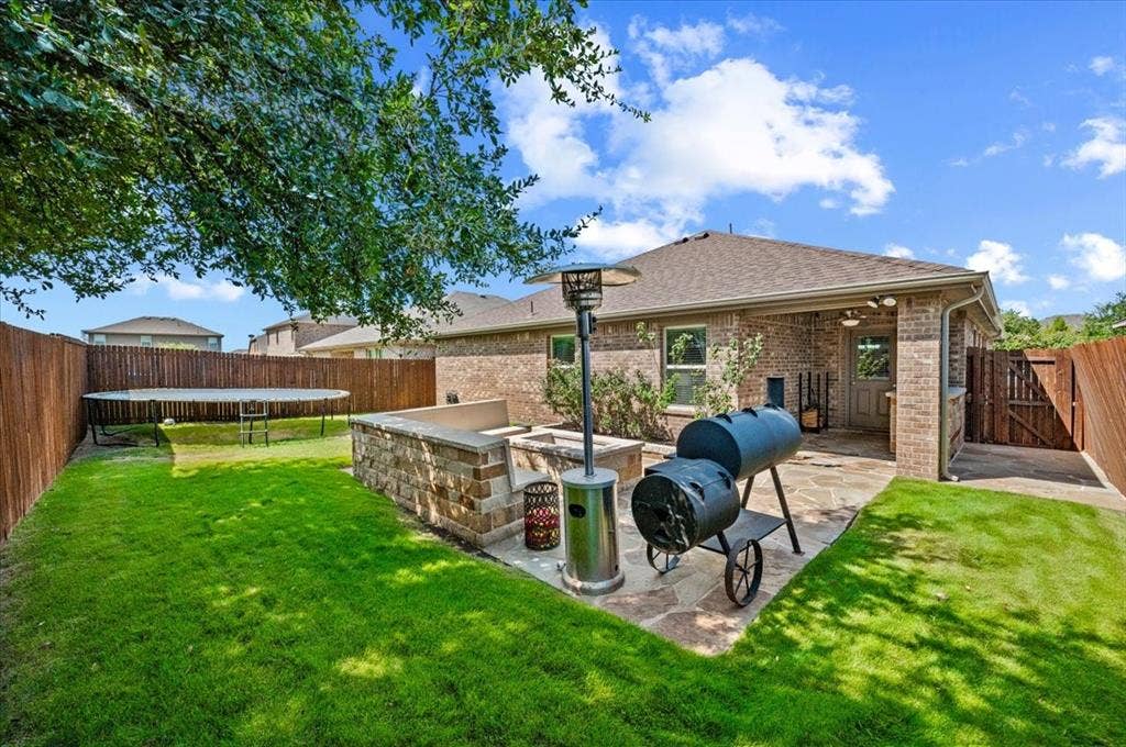 2225 Torch Lake Drive, Forney, TX 75126 Corner view of backyard