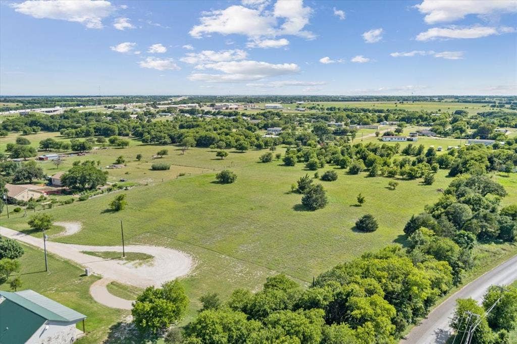 108 Brown Drive, Bruceville Eddy, TX 76524 Expansive green acreage featuring scattered trees and established roads