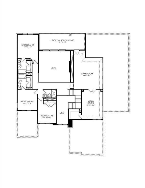 1514 Grace Way, Northlake, TX 76247 Second Level