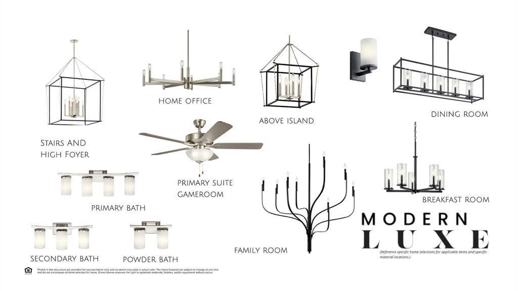 1514 Grace Way, Northlake, TX 76247 PSQ1-0009 selection sheet