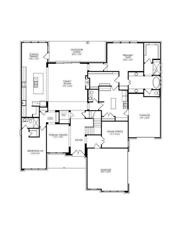 1514 Grace Way, Northlake, TX 76247 Main Level