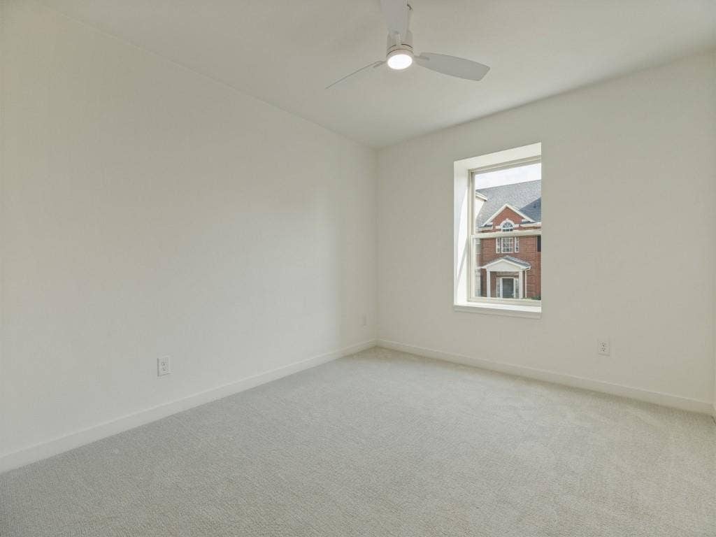 6029 Buffridge Trail, Dallas, TX 75252 Bedroom 4 with huge walk in closet under stairs to 3rd floor