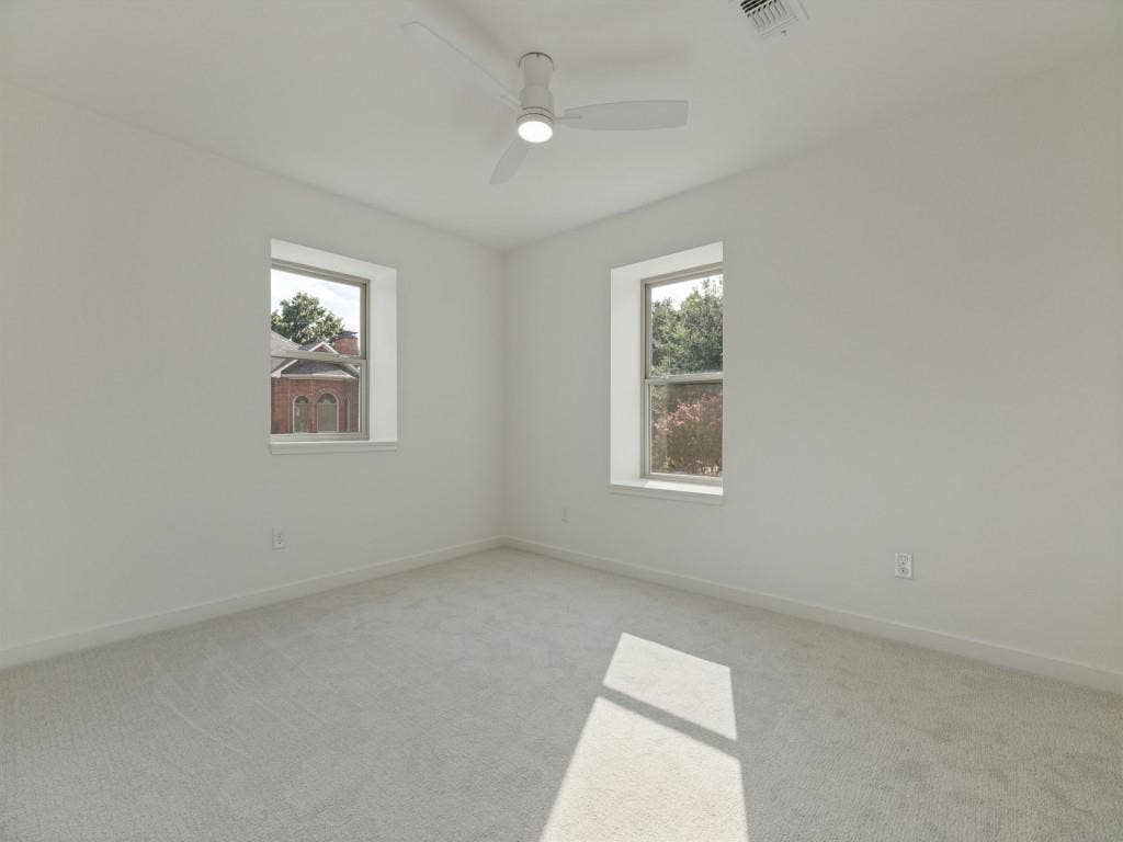 6029 Buffridge Trail, Dallas, TX 75252 Bedroom 3 with walk in closet, box window with deep windowsills