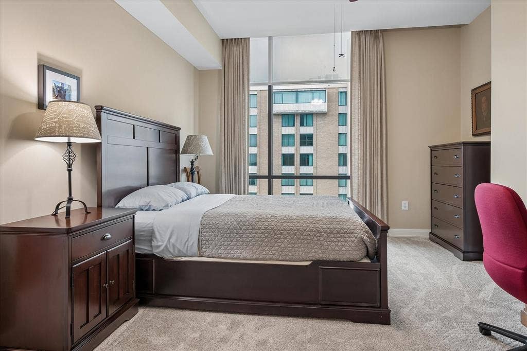 5656 N Central Expressway, #601, Dallas, TX 75206 Ample Secondary Bedroom with private bath.