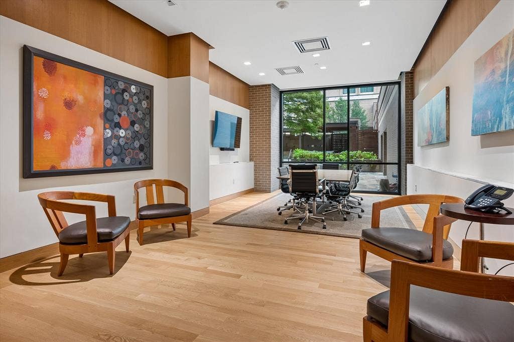 5656 N Central Expressway, #601, Dallas, TX 75206 Space for meetings or business transactions.
