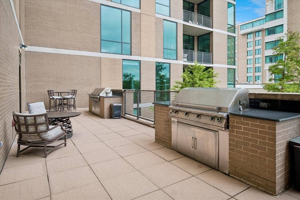 5656 N Central Expressway, #601, Dallas, TX 75206 Grills available to cook out and make your favorite recipes.