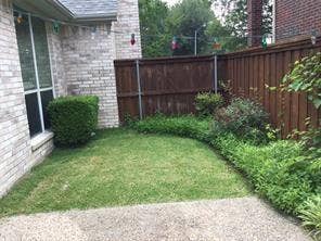 4005 Desert Mountain Drive, Plano, TX 75093 private yard with open patio