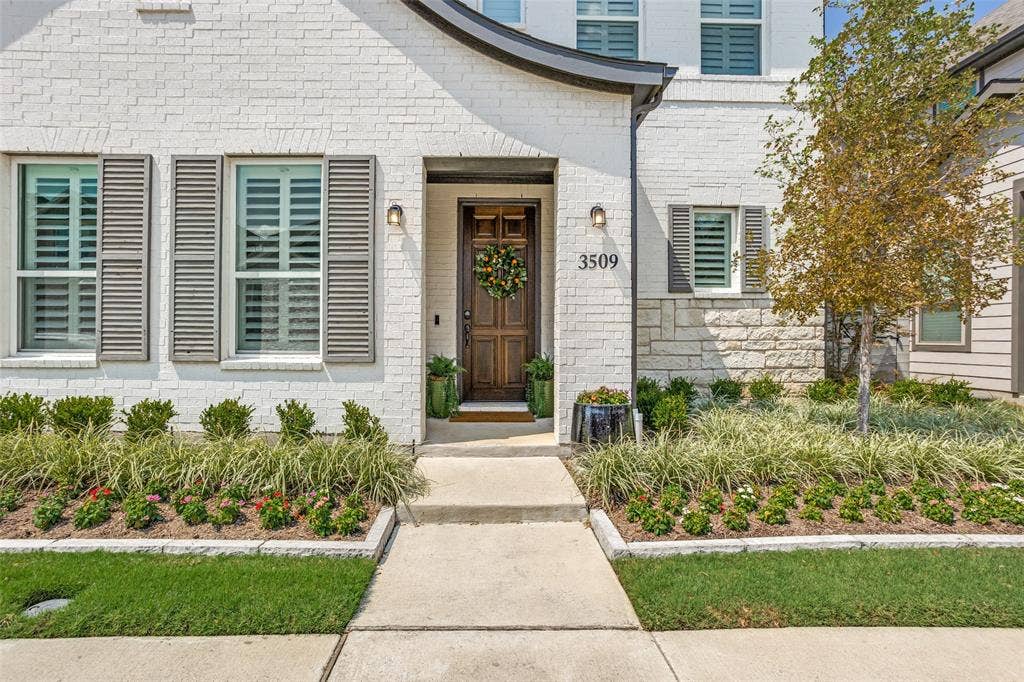 3509 The Commons Parkway, Sachse, TX 75048 Beautifully maintained with professional landscaping