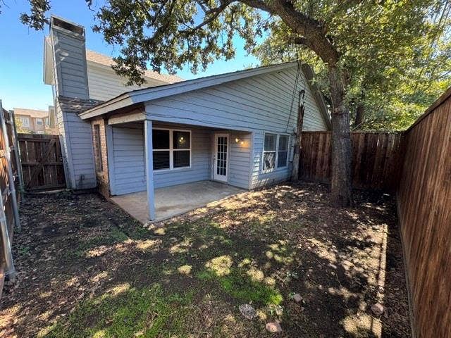 1432 Palmnold Circle W, Fort Worth, TX 76120 Backyard With 8' Privacy Fence