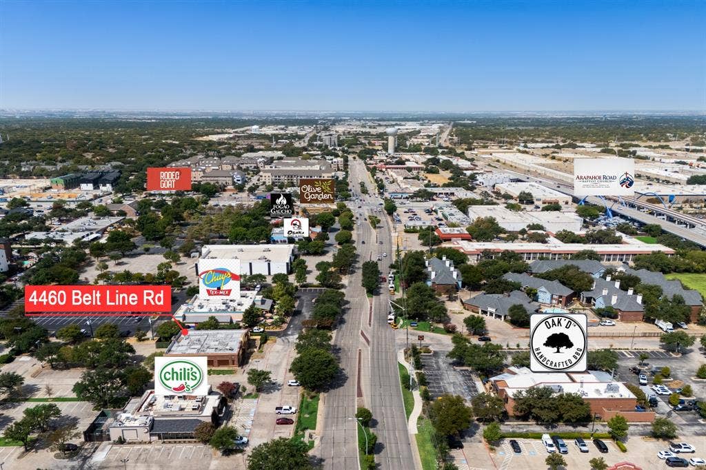 4460 Belt Line Road, Addison, TX 75001 Restaurant Row