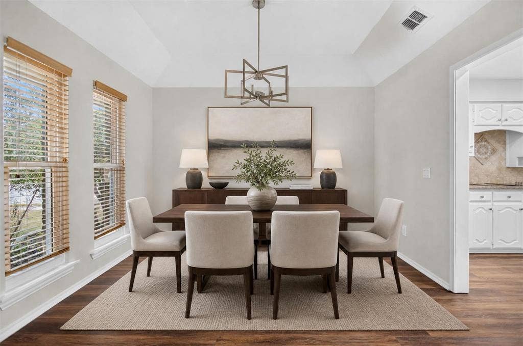 901 Willow Brook Drive, Allen, TX 75002 Formal dining staged