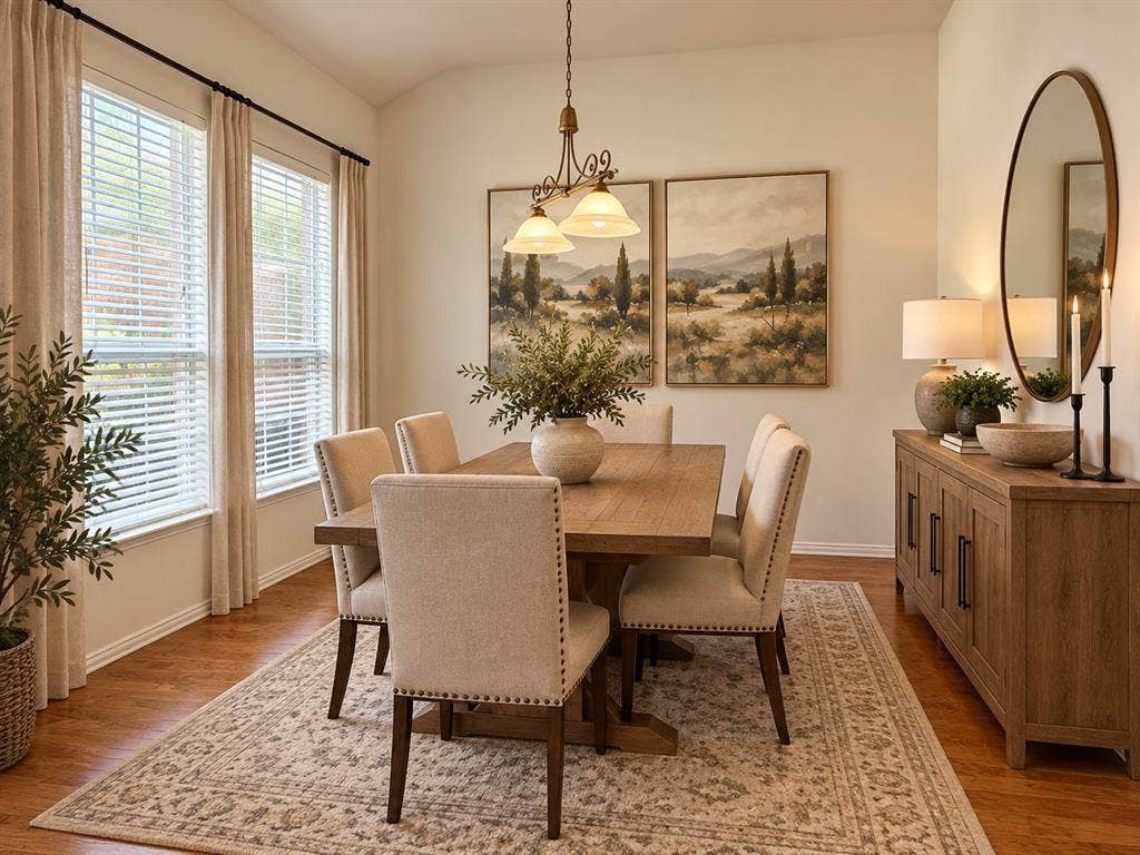 Dining Room - Virtually Staged