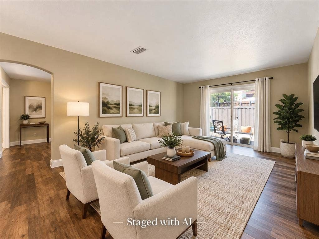 15531 Mosscove Circle, Dallas, TX 75248 2nd Living - - Staged with AI