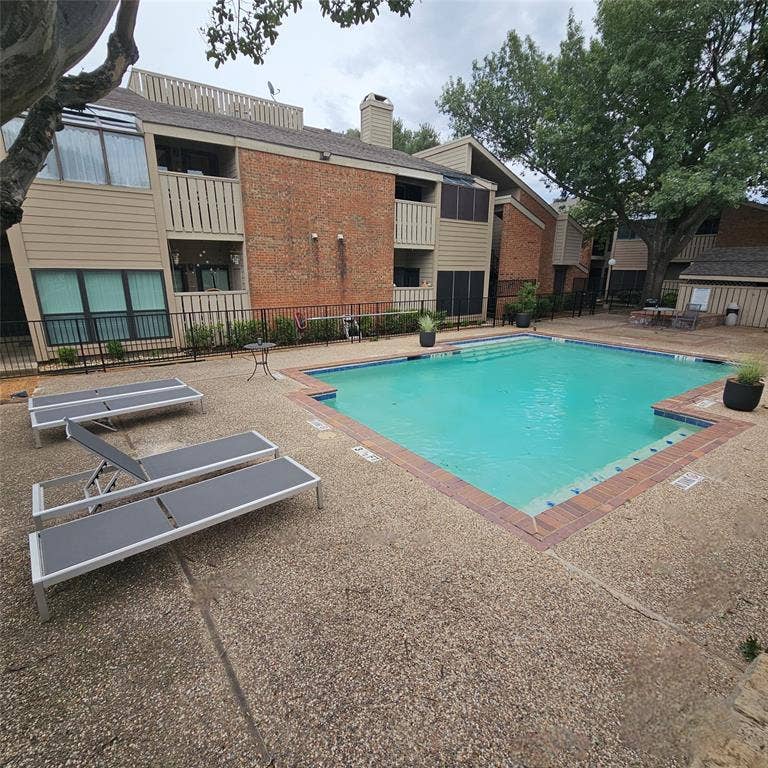9600 ROYAL, #612, Dallas, TX 75243 Community pool with a patio