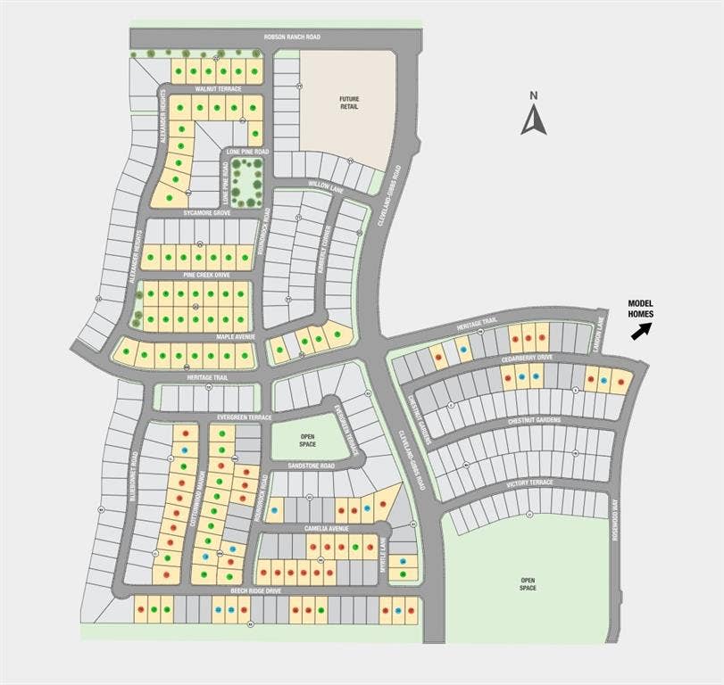 1708 Camelia Avenue, Northlake, TX 76226 The Ridge at Northlake Sitemap