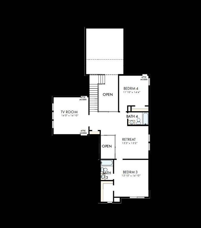 1824 Sandbur Lane, Argyle, TX 76226 Floor plan