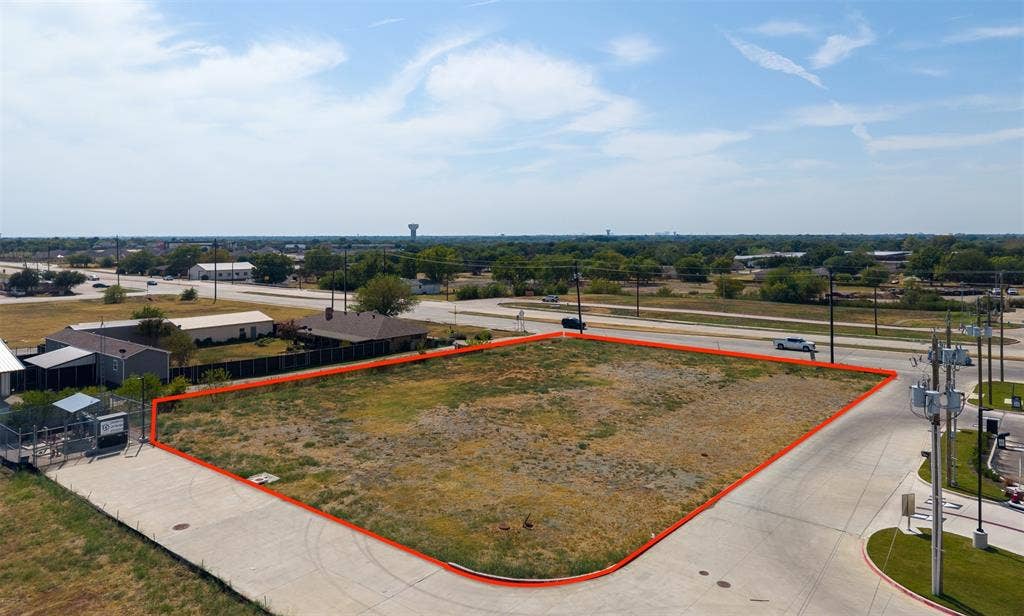 2640 FM 1378, Wylie, TX 75098 Aerial - Lot 4 outlined (approximate; see recorded plat)