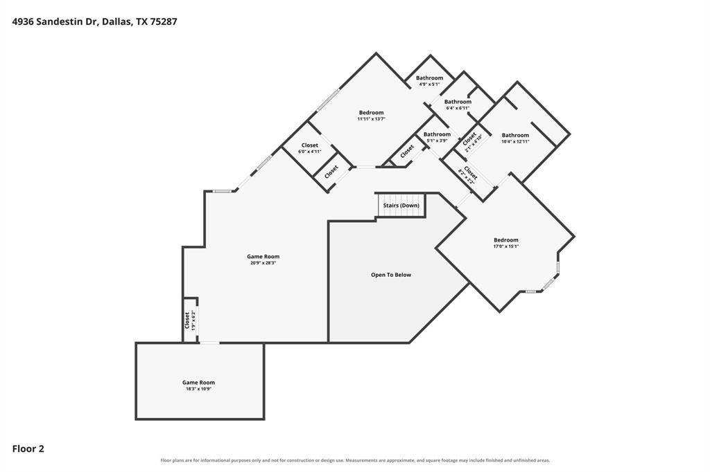 4936 Sandestin Drive, Dallas, TX 75287 4936 Sandestin Drive, Dallas, TX 75287