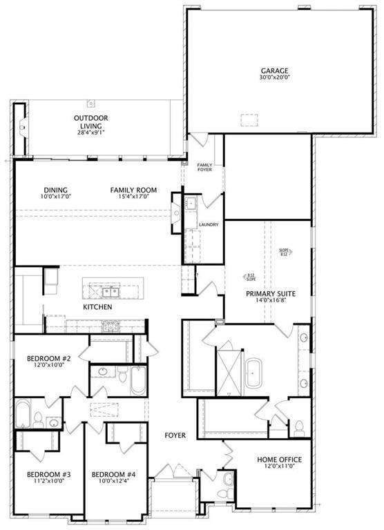 3351 Andesite Road, McKinney, TX 75071 Main Level
