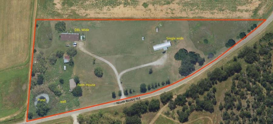 Property photo for 1946 N Bosley Road, Santo, TX