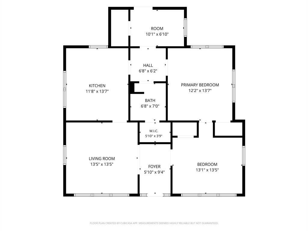 302 W Broadway Street, West, TX 76691 Floor plan