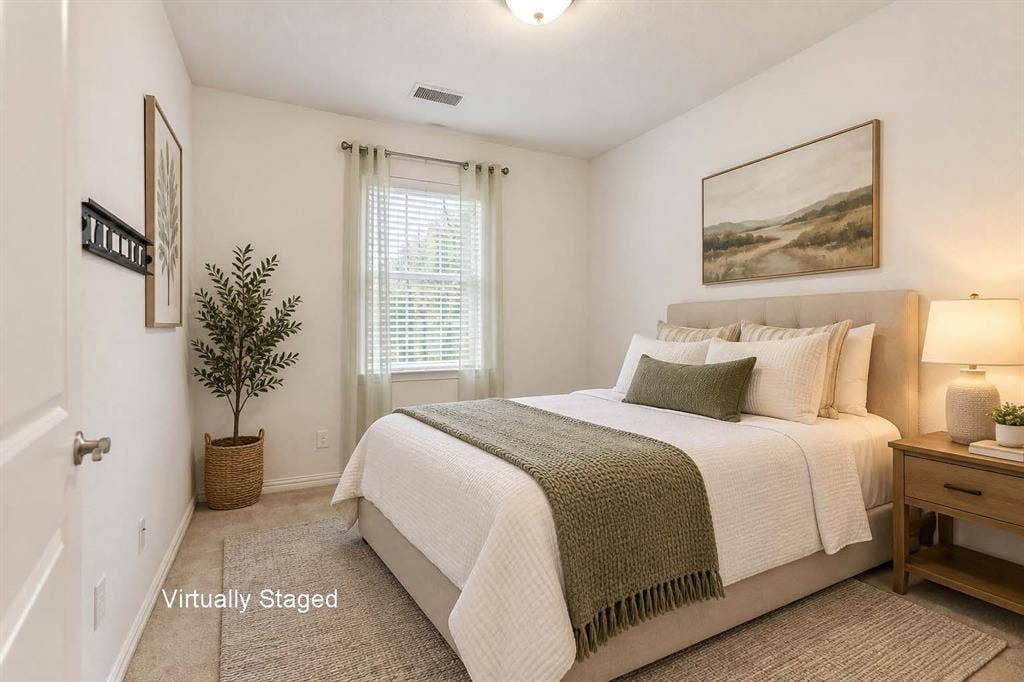 524 S Greenville Avenue, Richardson, TX 75081 Virtually Staged- The second bedroom can also be used for an office or for other uses.