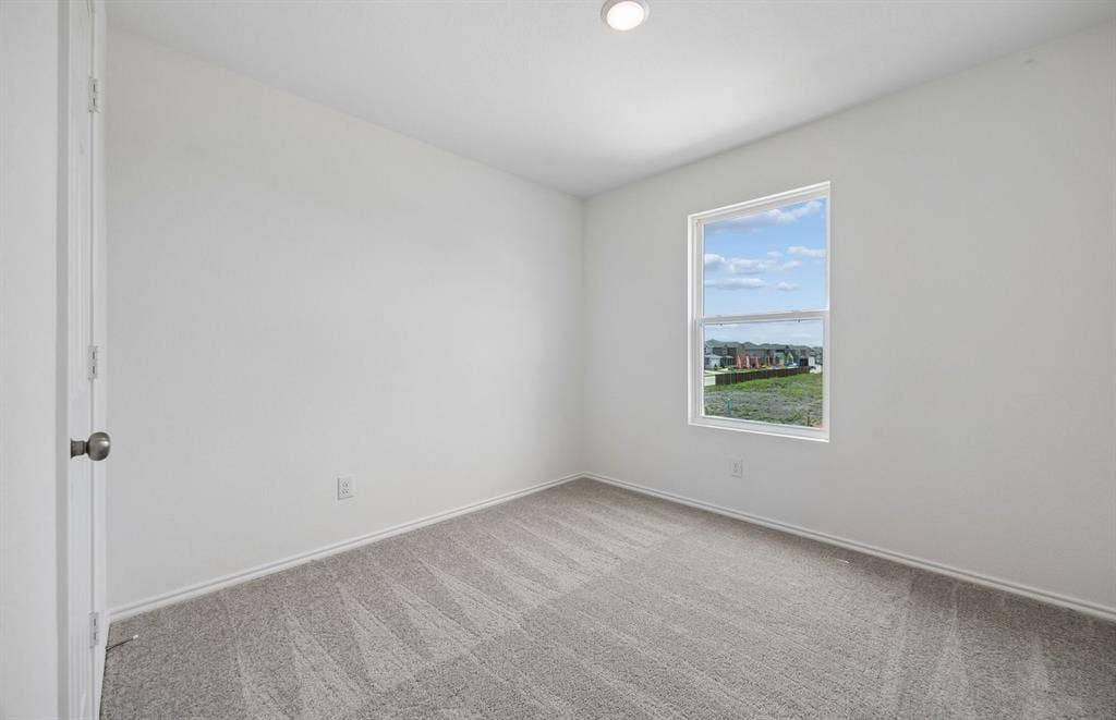 *Floorplan representation, not actual home - Spacious secondary bedroom