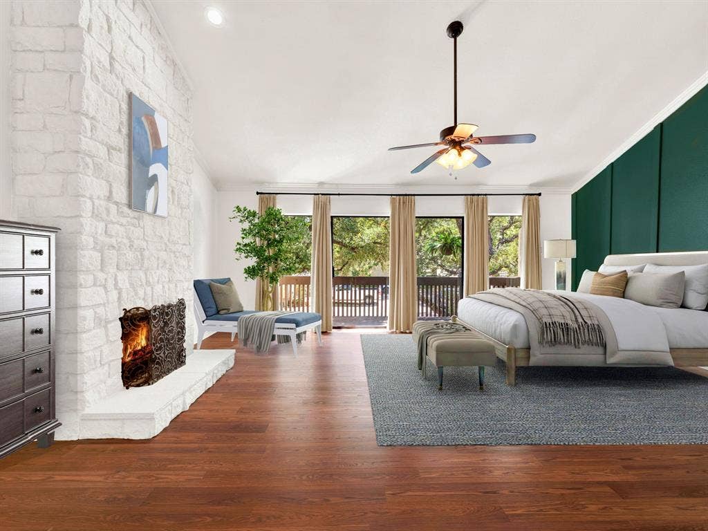 Primary Bedroom - Virtually Staged