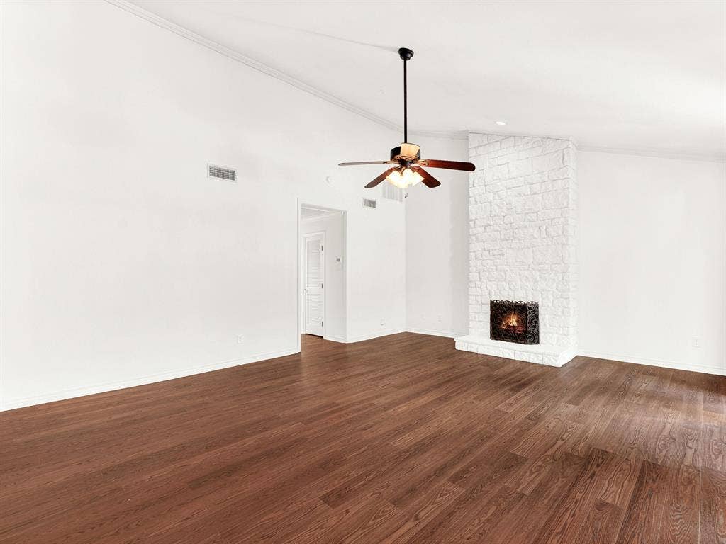 Wood-burning Fireplace