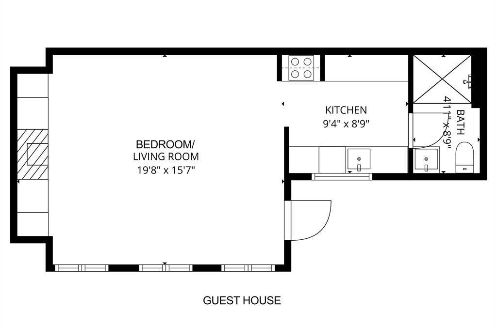 2203 Allen Street, Dallas, TX 75204 Guest Quarters