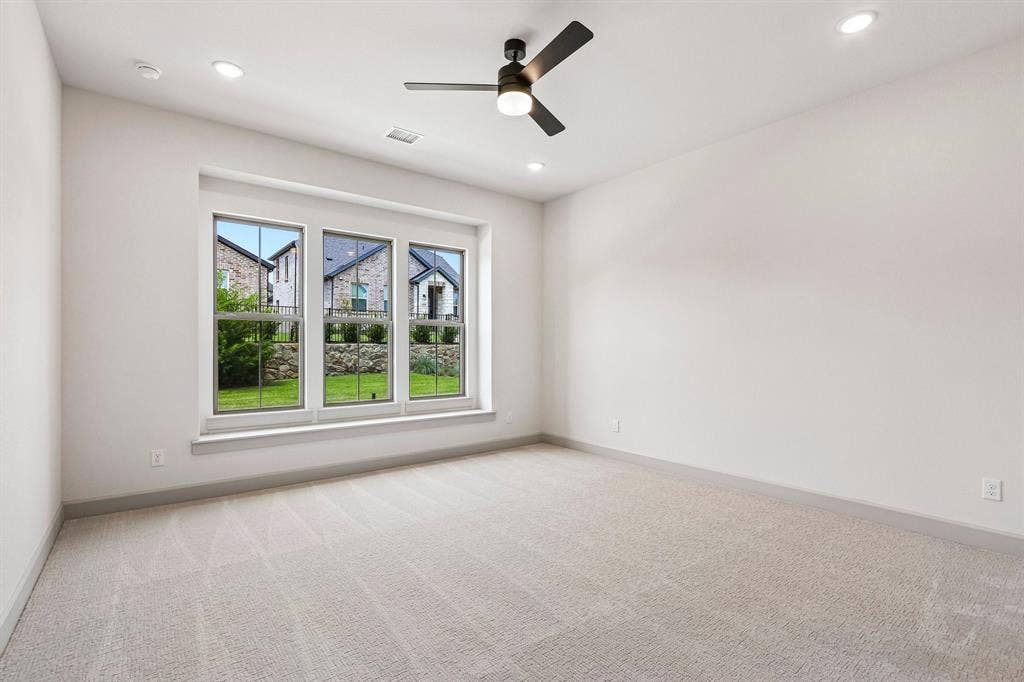 1109 Wheatgrass Mews, Celina, TX 75009 Your spacious new owner's bedroom is the perfect place to relax and unwind at the end of the day.