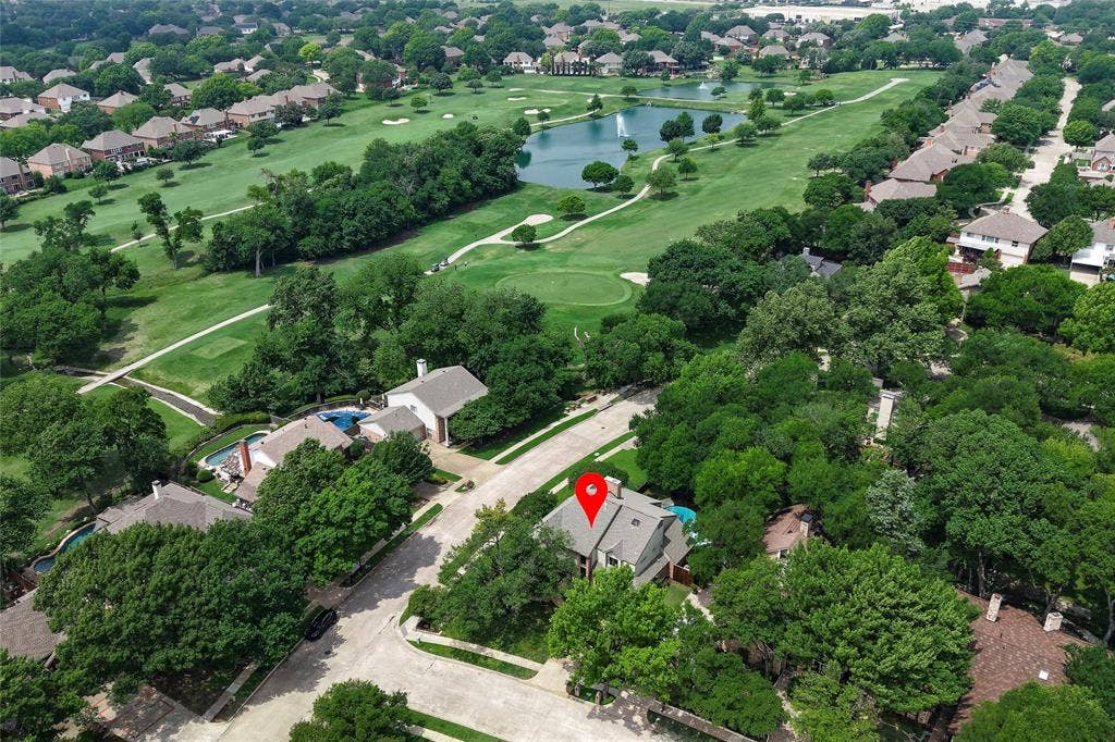 2001 Pebble Beach Court, Richardson, TX 75082 With its unique placement on the creek, rare golf course access, and proximity to the city's best amenities, this home is truly a rare gem.