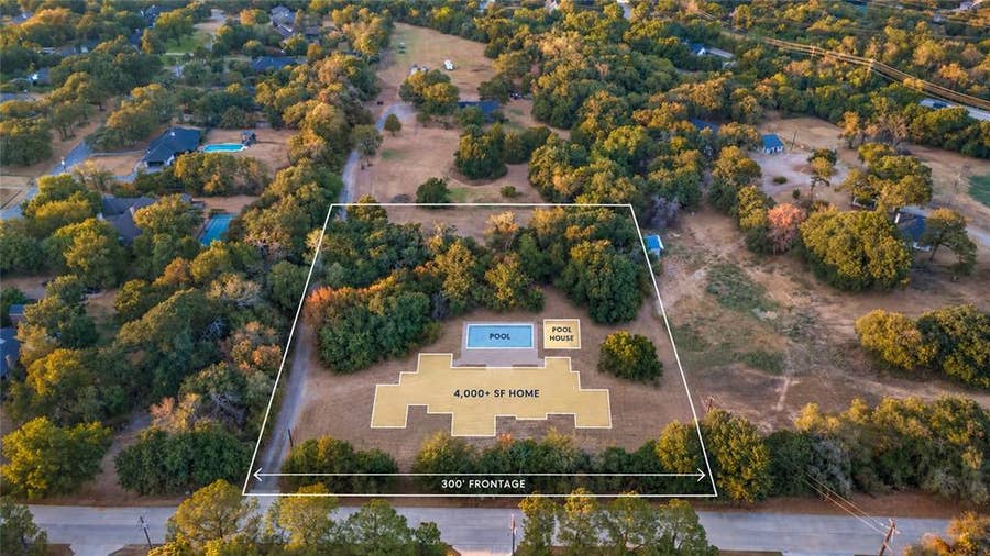 Property photo for 403 Woodland Drive, Copper Canyon, TX