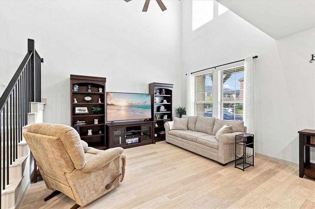 612 4th Street, Argyle, TX 76226 Blinds, shades, and a ceiling fan already installed and ready for move-in