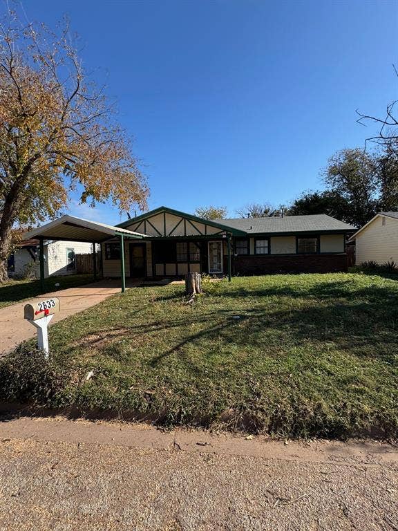 Property photo for 2633 Minter Lane, Abilene, TX