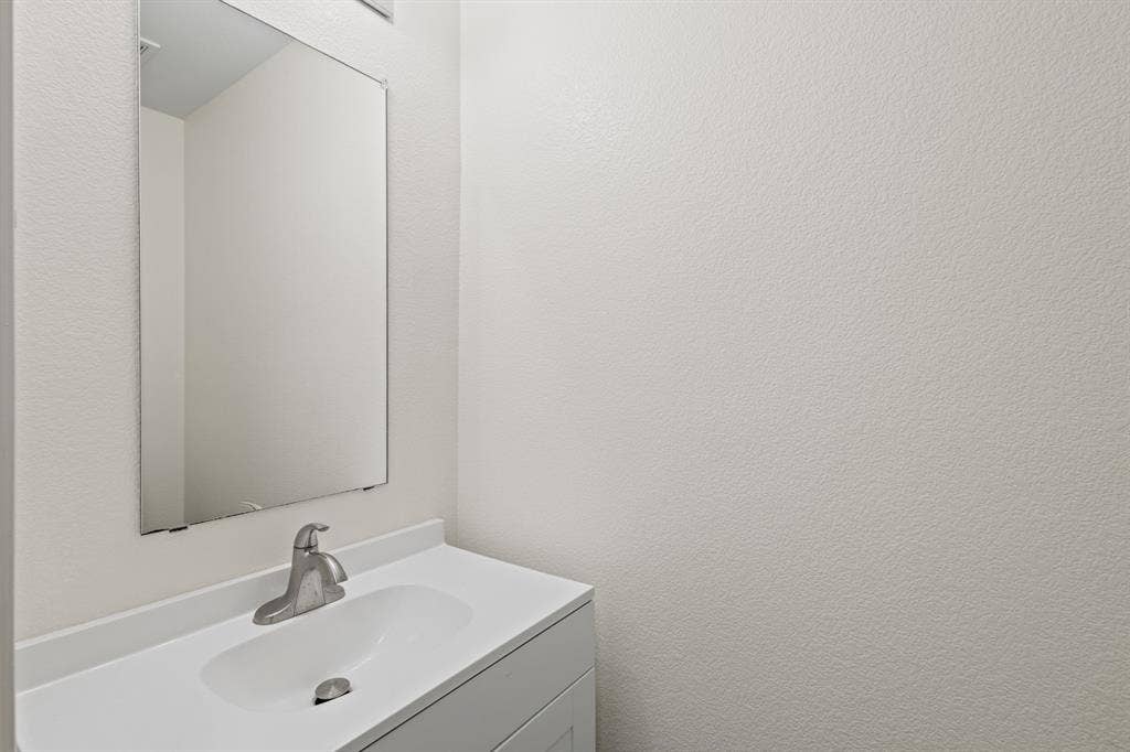 Half bathroom down