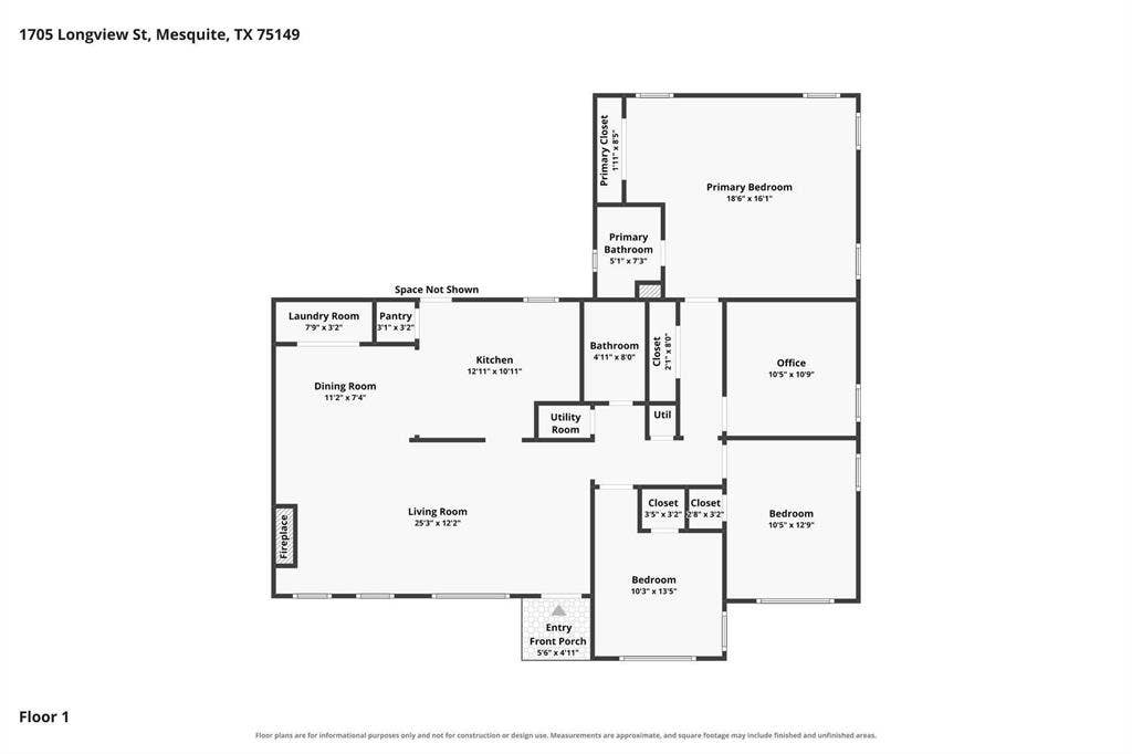 1705 Longview Street, Mesquite, TX 75149 1705 Longview Street, Mesquite, TX 75149