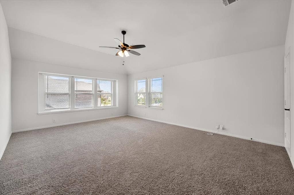 5626 Rutherford Drive, Midlothian, TX 76065 Oh, you have to see this! — this is the spacious and open upstairs flex room and just look at all those windows! So much natural light, plenty of room for a media setup, a pool table, whatever your family dreams up.