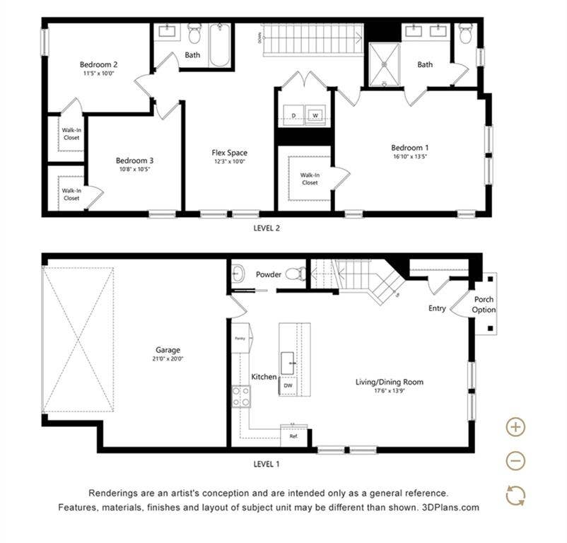 505 Mission Trail, #603, Arlington, TX 76010 Floor plan