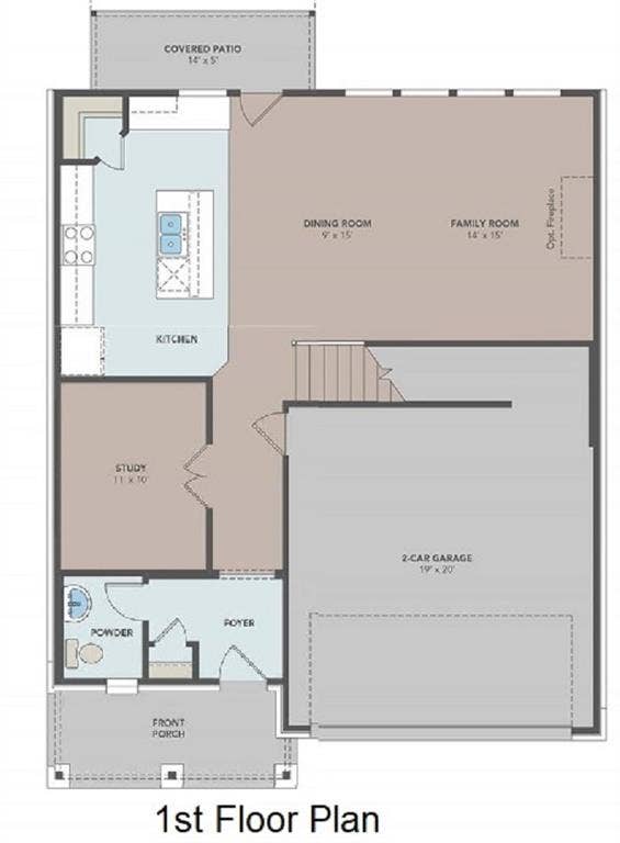 2225 Crooked Bow Drive, Mesquite, TX 75149 Floor plan