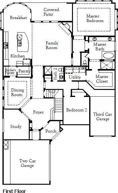 2821 Paddington Court, Celina, TX 75009 First Floor