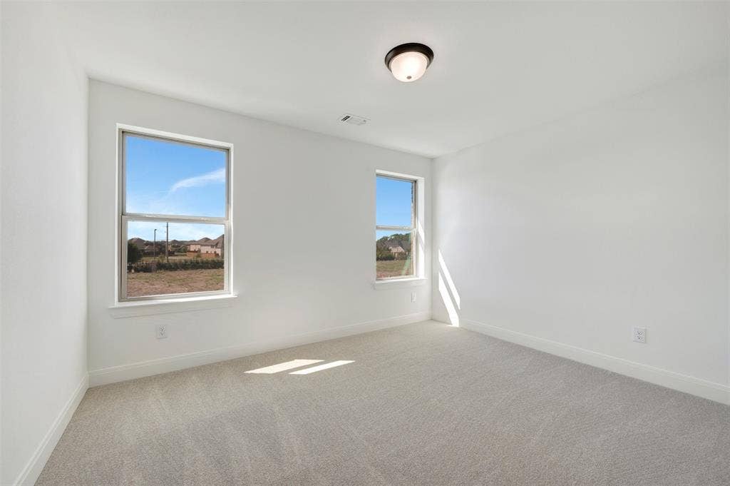 1616 Compass Heights, Mesquite, TX 75181 Neutral wall paint, light-toned carpet, and a ceiling-mounted light fixture