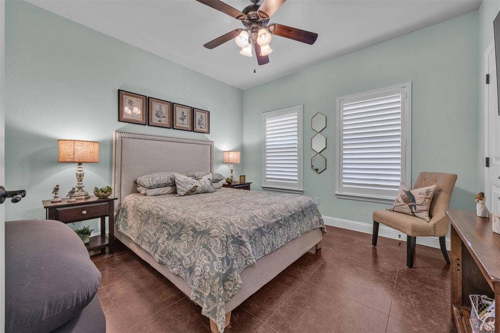 Wood-finish flooring throughout