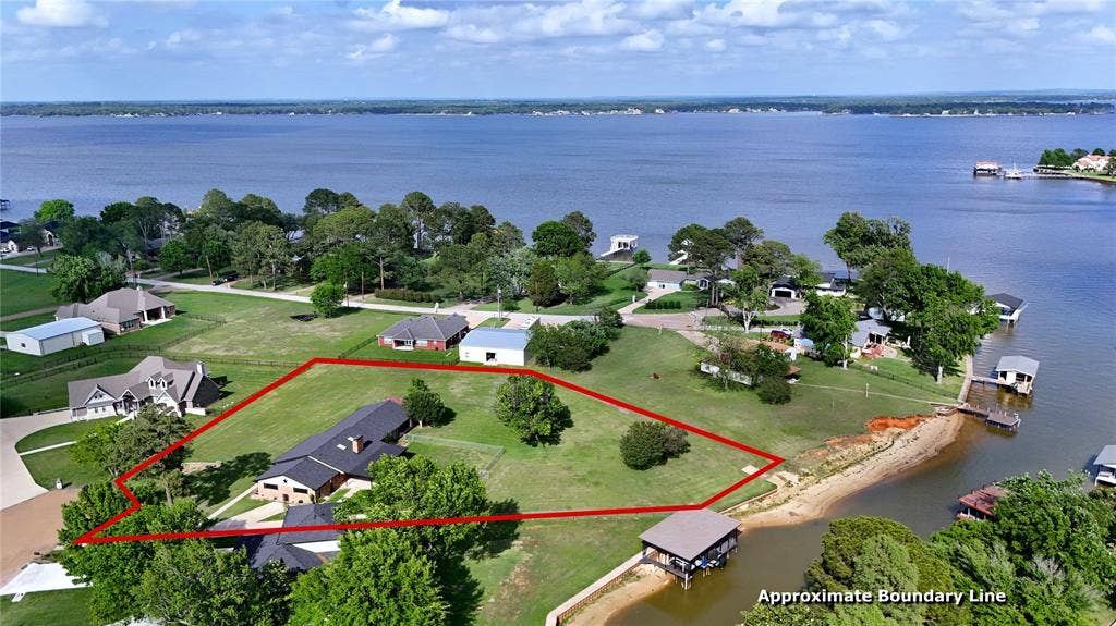 106 Snyder Ranch Road, Trinidad, TX 75163 Property backs to one of the canals of Cedar Creek Lake