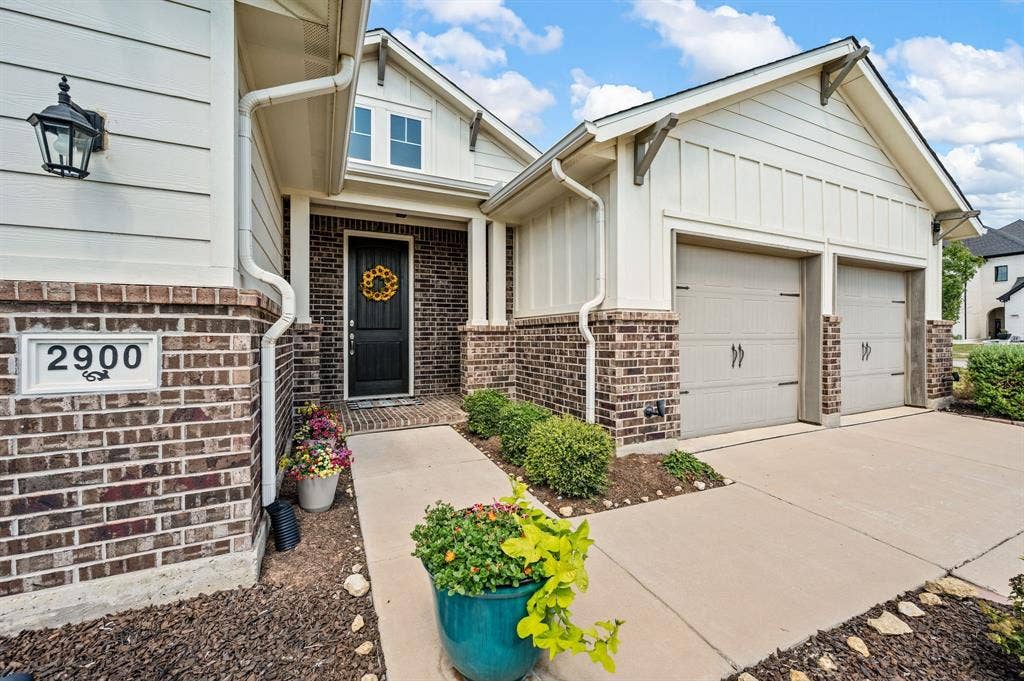 2900 Peekaboo Lane, Northlake, TX 76247 What a wonderful porch to welcome your friends and family!