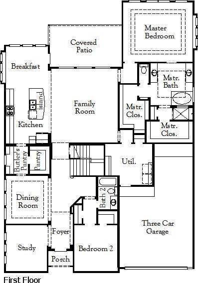 2912 Manchester Court, Celina, TX 75009 First Floor