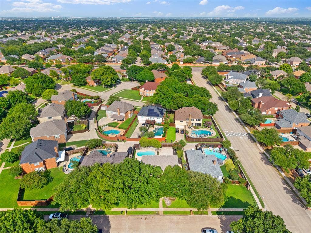 7504 Hughes Drive, Plano, TX 75024 Aerial view