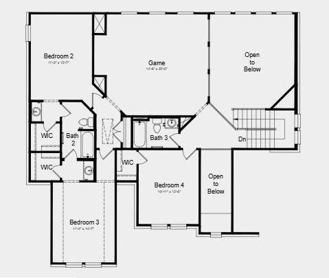 Additional Highlights Include: extended primary suite and walk-in closet, tiled shower floor at primary bath, tiled shower in place of tub/shower combo at bath four, tile fireplace extending to second floor, bench at owner's entry, and upgraded contemporary front door.